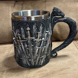 GAME OF THRONES Coffee Mug 21oz Stainless Steel Beer Stein Tankard Cup